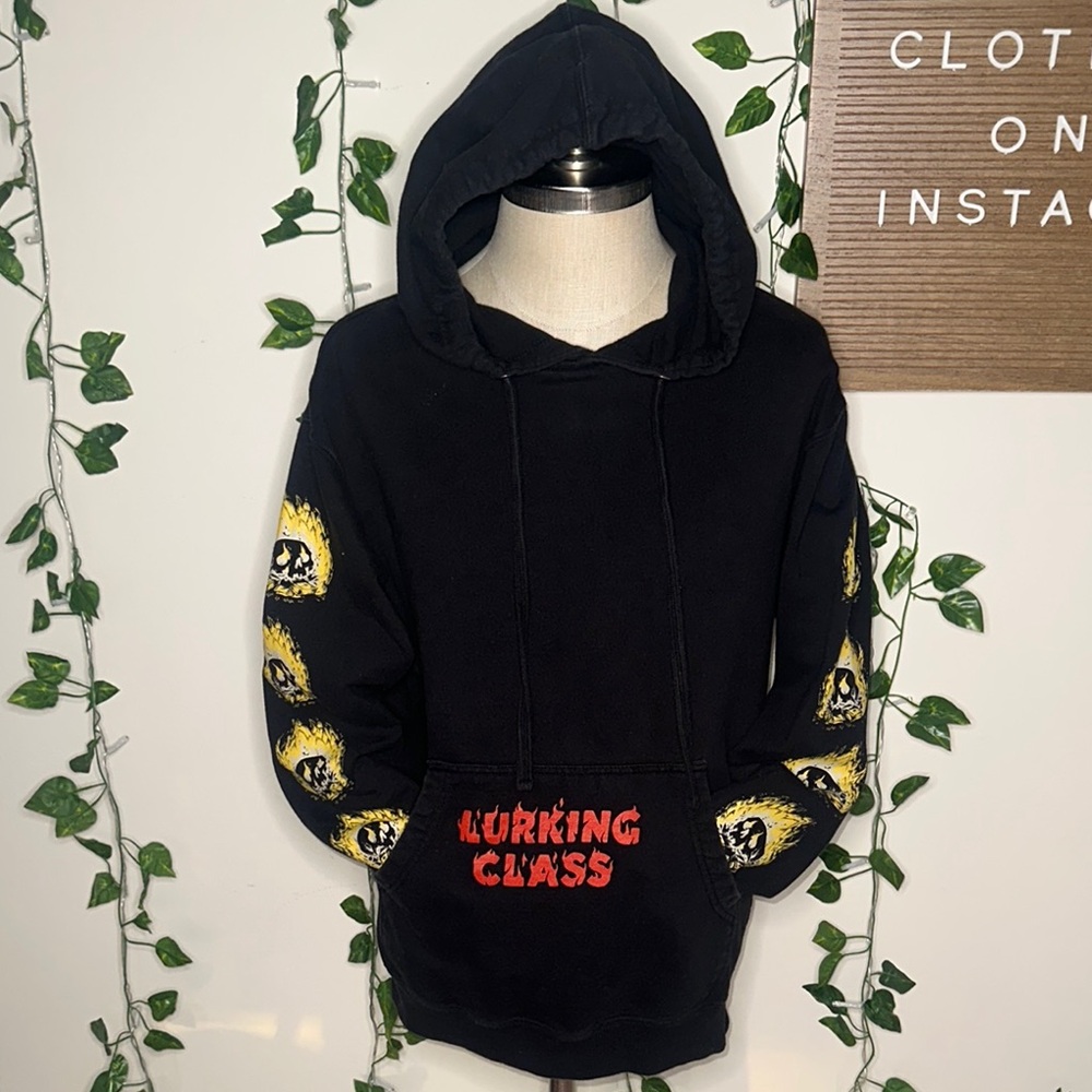 Zumiez Lurking Class by Sketchy Tank x Stikker Trust No Suits Graphic Hoodie